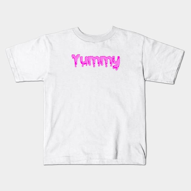 Yummy Kids T-Shirt by SashaRusso